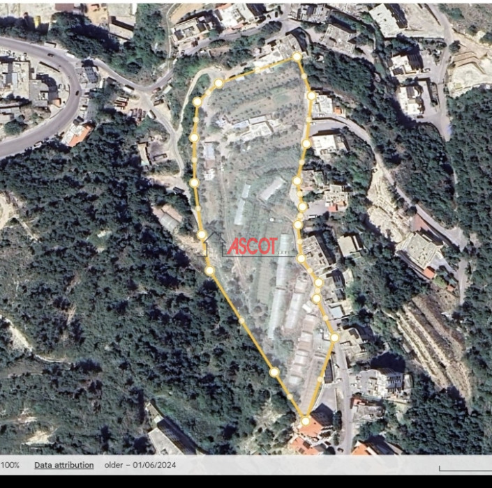 Big land with sea view for sale in halat