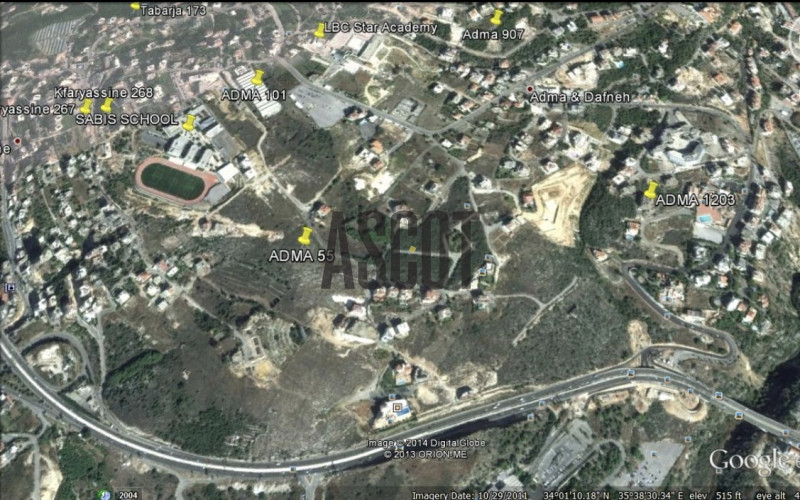 Exceptional land for sale in ghazir