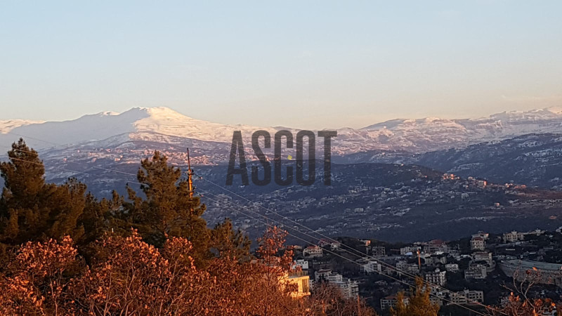 Land in Daher El Souwan with open view