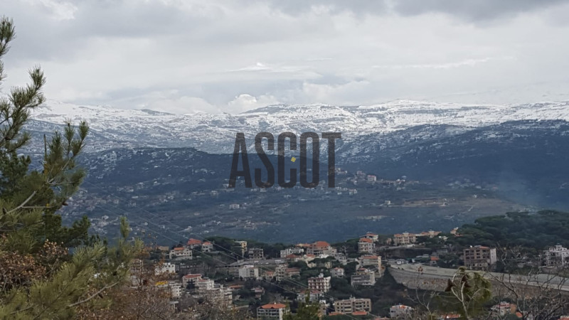 Land in Daher El Souwan with open view