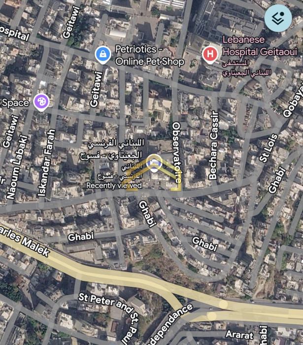 Land for Sale in Achrafieh – Fassouh