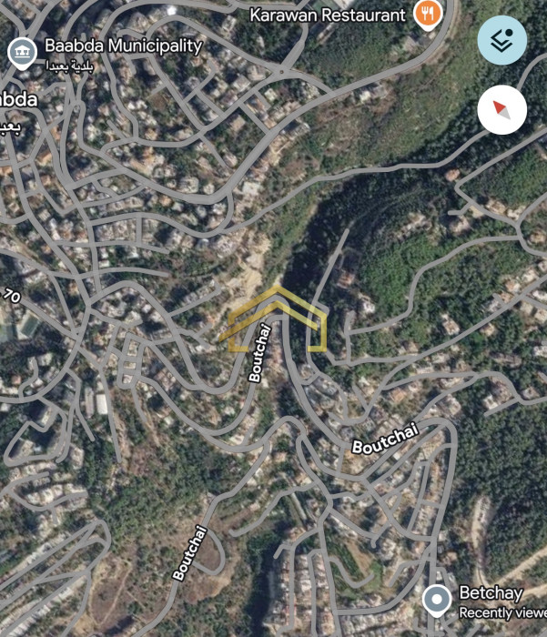 Two prime lands for sale in Baabda- Betshay