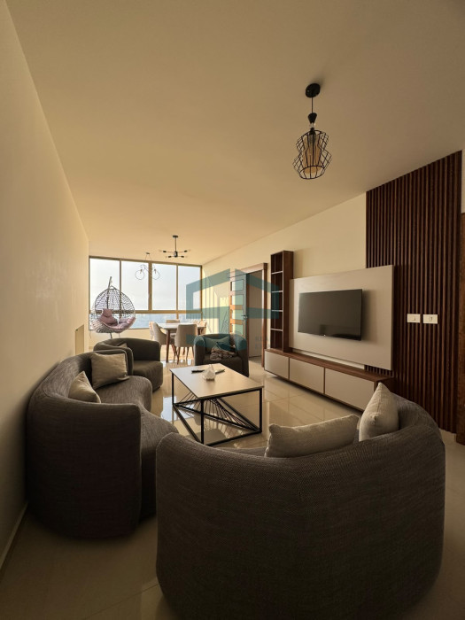 Fully furnished apartment with open view in mazraat yachouh