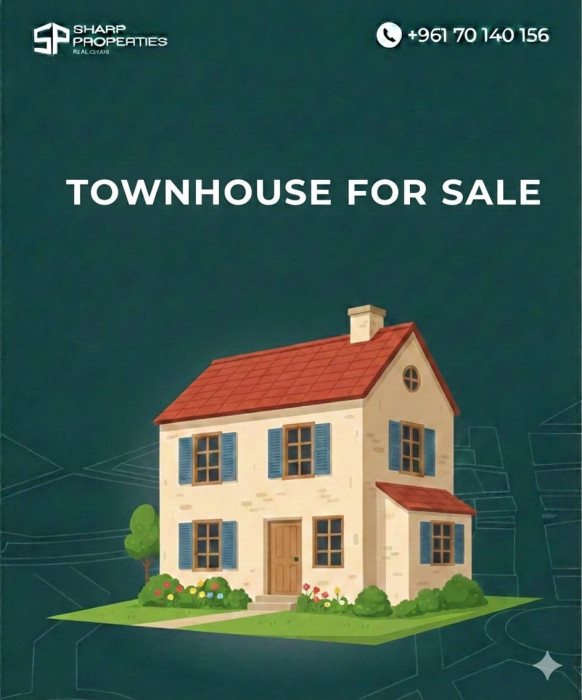 TOWN HOUSE FOR SALE IN BTEGHRINE