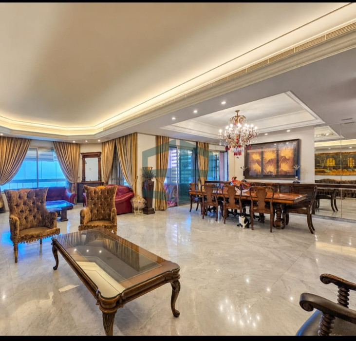 Spacious apartment fully decorated with panoramic view in biyada