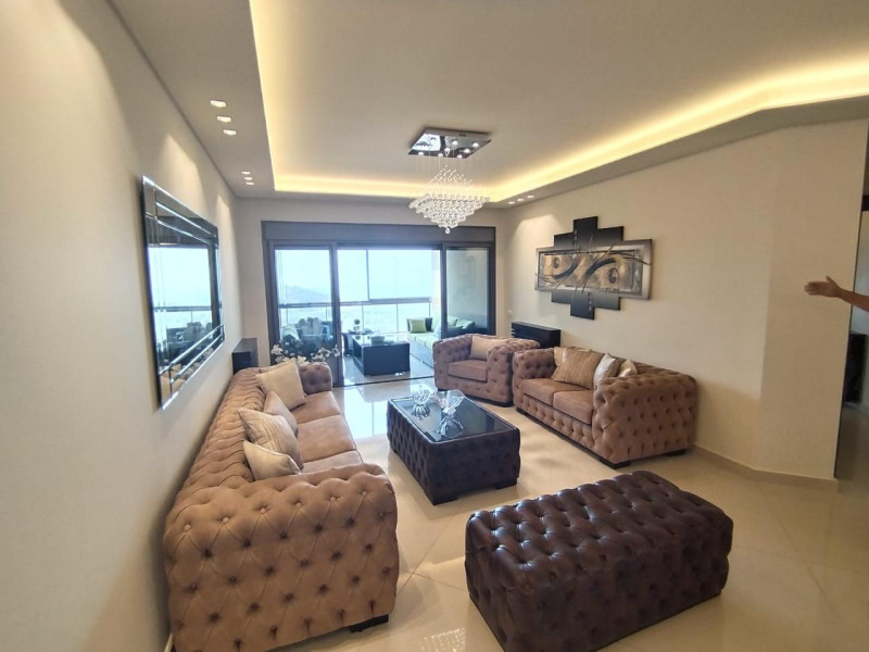 furnished duplex apartment for rent in Bsalim