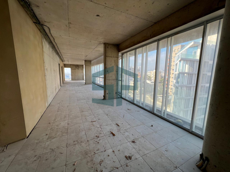 Spacious office in a high-end commercial center in horsh tabet 