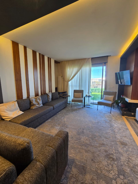 fullY furnished 135m + 130m garden apartment for sale in Elyssar