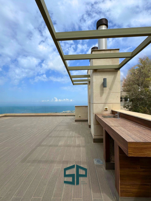 duplex apartment with open view in Biyada