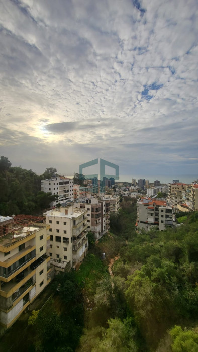 Fully Decorated Apartment For Sale In Dbaye with Unblockable Sea View