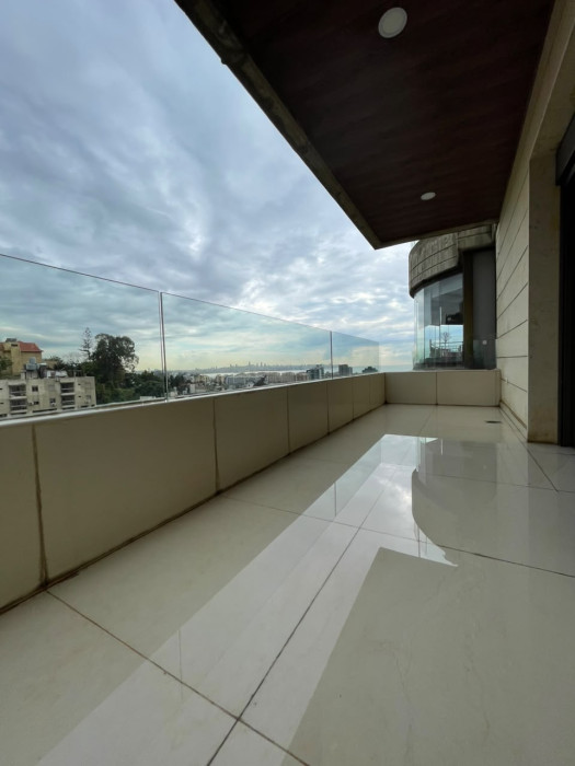 Brand new apartment in dbaye with open sea view