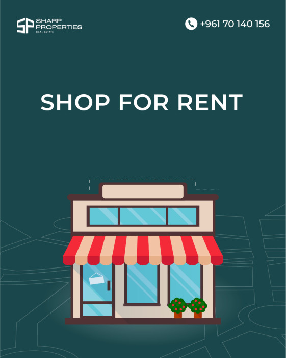 Shop For Rent - Antelias