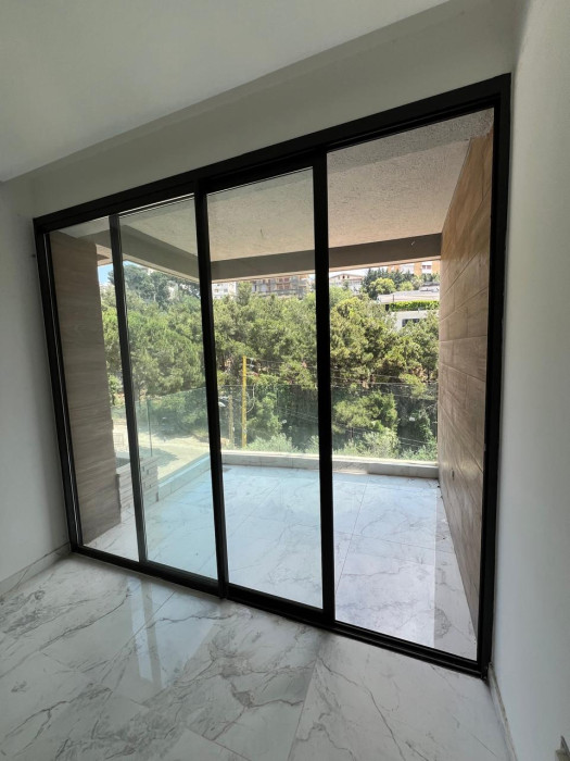 Brand new 3 master bedrooms apartment in baabdat-chamis with a garden and terrace