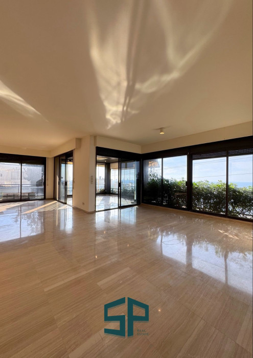 SEA VIEW VINTAGE APARTMENT IN RABIEH