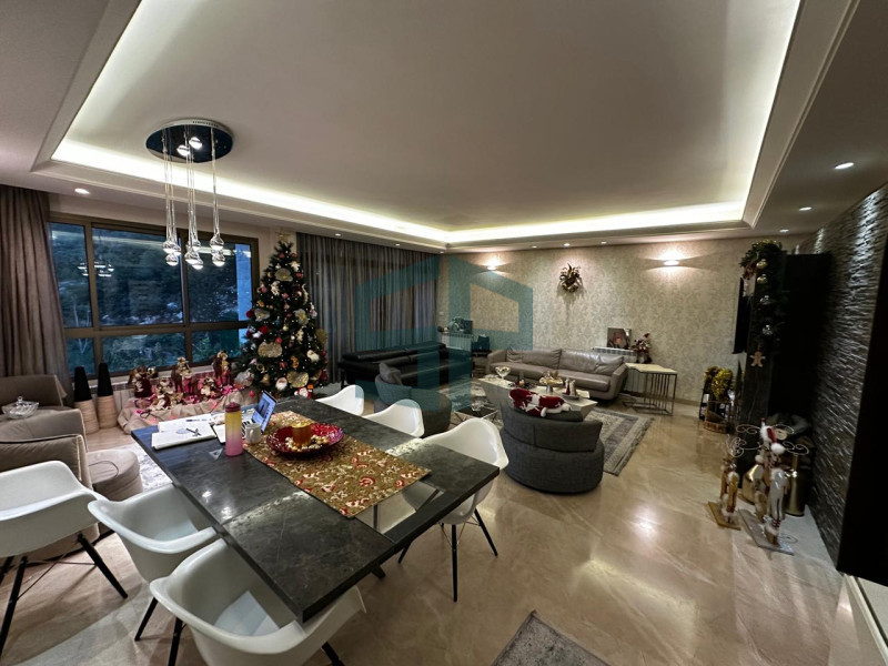 Fully decorated apartment in antelias overlooking the city