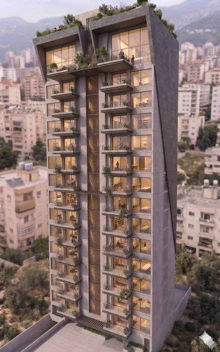 Under construction 3 bedrooms apartment in antelias
