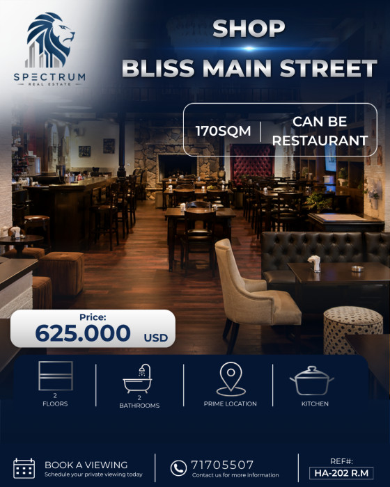Shop For Sale In Bliss