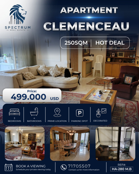 Apartment For Sale In Clemenceau